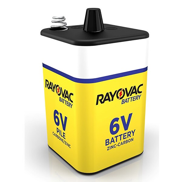 Rayovac 944 Battery 6v Spring Terminal Lantern 6VHD