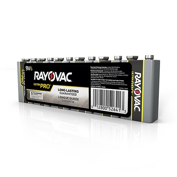 Ultra Pro Alkaline 9V Batteries, 6/Pack Ultra Pro Alkaline 9V Batteries, 6/Pack