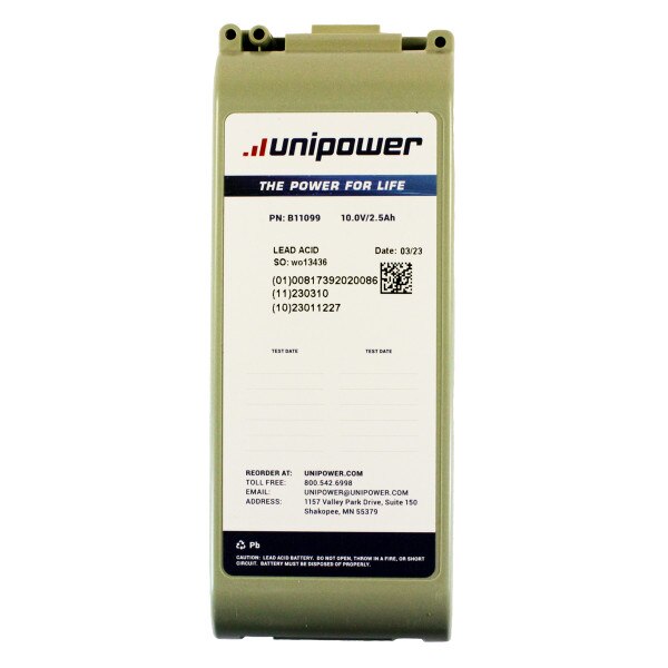 Bulbsandbatteries Replacement Battery – 9146-102 – 12V – For Cardiac Science & More – Each