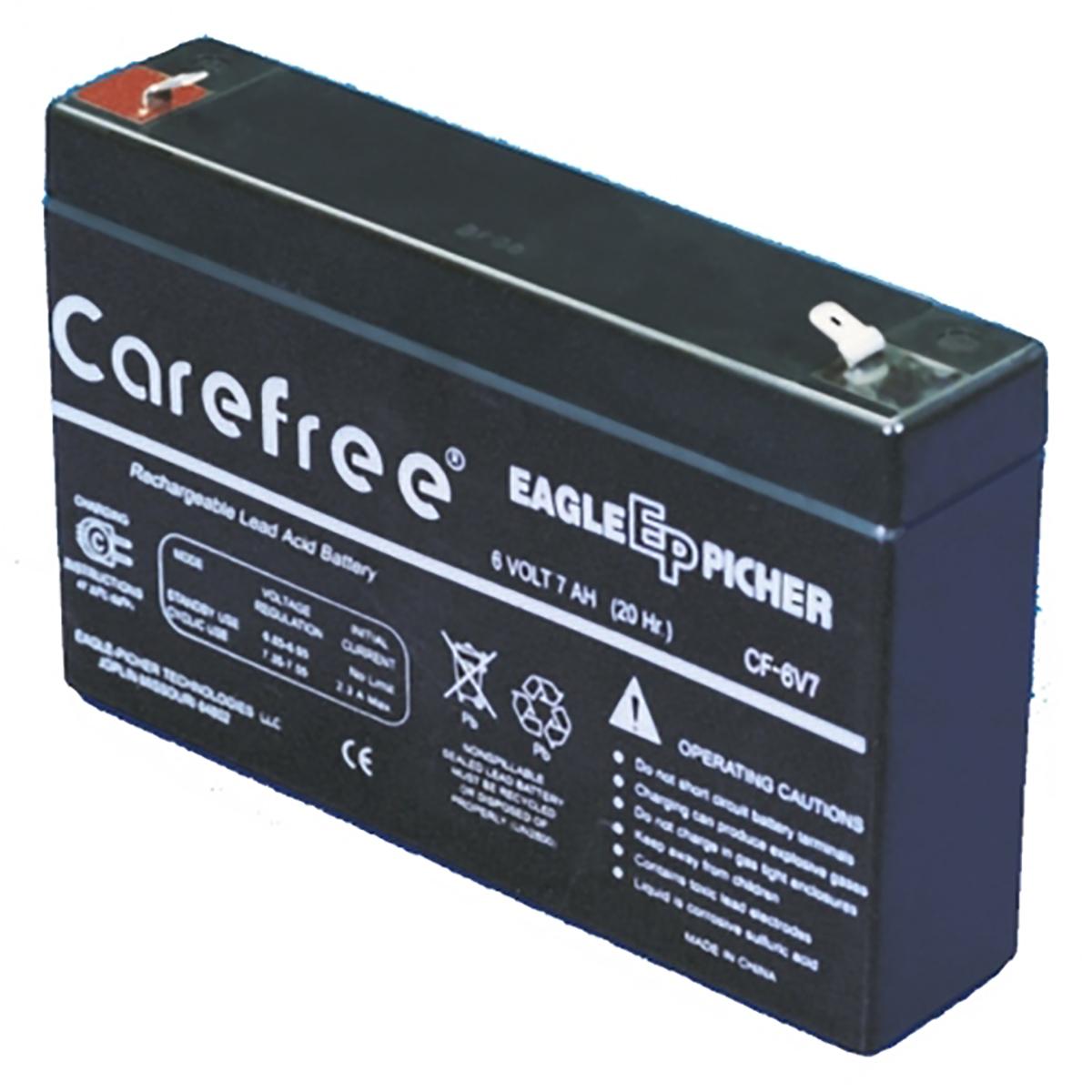 Eagle Picher CF6V7 Battery 6v 7Ah Sealed Rechargeable OSI Batteries
