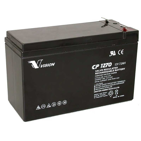 Replacement Fiamm FG20721/2 Battery 12v Sealed Rechargeable