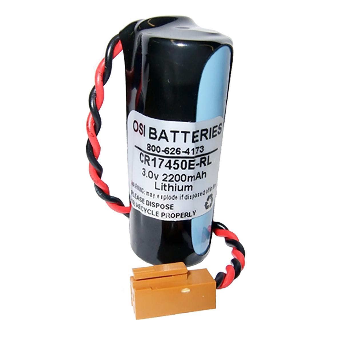 GE Fanuc CR17450E-RL Battery 3.0V Lithium PLC | OSI Batteries