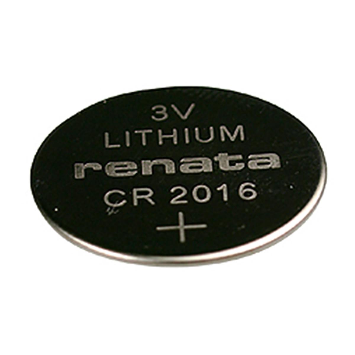 Renata CR2016 Battery 3v Lithium Coin Cell