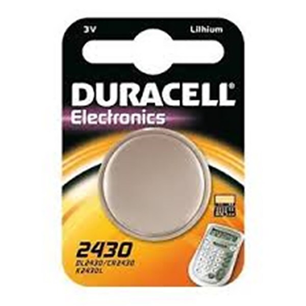 Duracell Lithium Battery, 2430, 3v - 8 ct