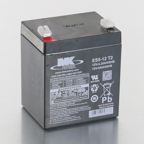 MK ES5-12 T2 Battery 12v 5Ah Rechargeable Sealed Lead Acid