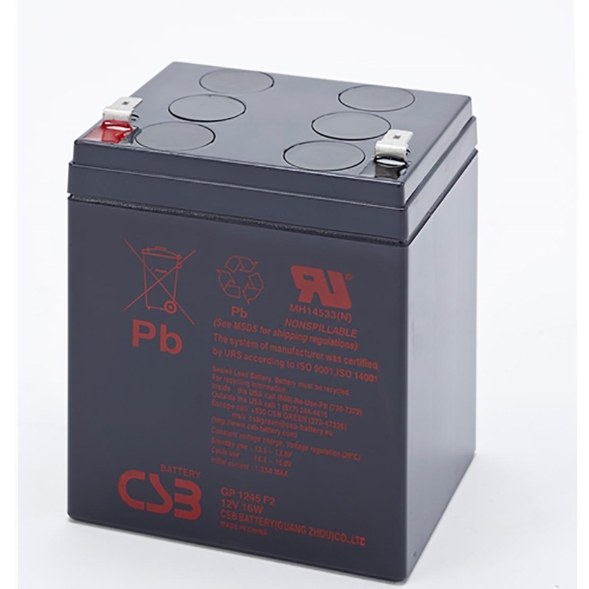 CSB GP 1245 Battery 12V 4.5Ah Sealed Lead Acid | OSI Batteries