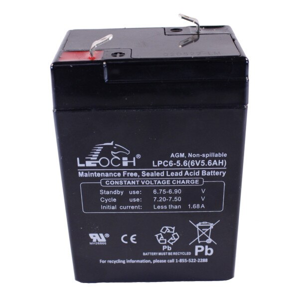 Arjo Encore Patient Lift Battery KPA0100 Requires 4 OSI Batteries