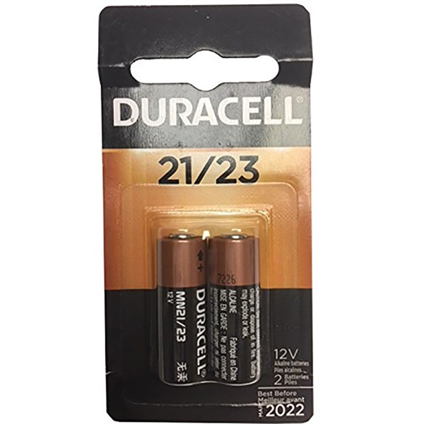 MN21/23 Duracell MN21B2PK Battery 2 Pack 12 Volt Alkaline
