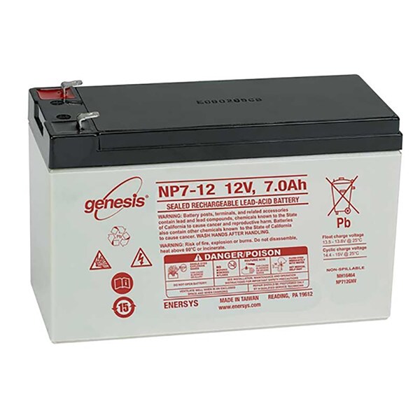 EnerSys Genesis NP7-12 Sealed Lead Battery 12V 7Ah