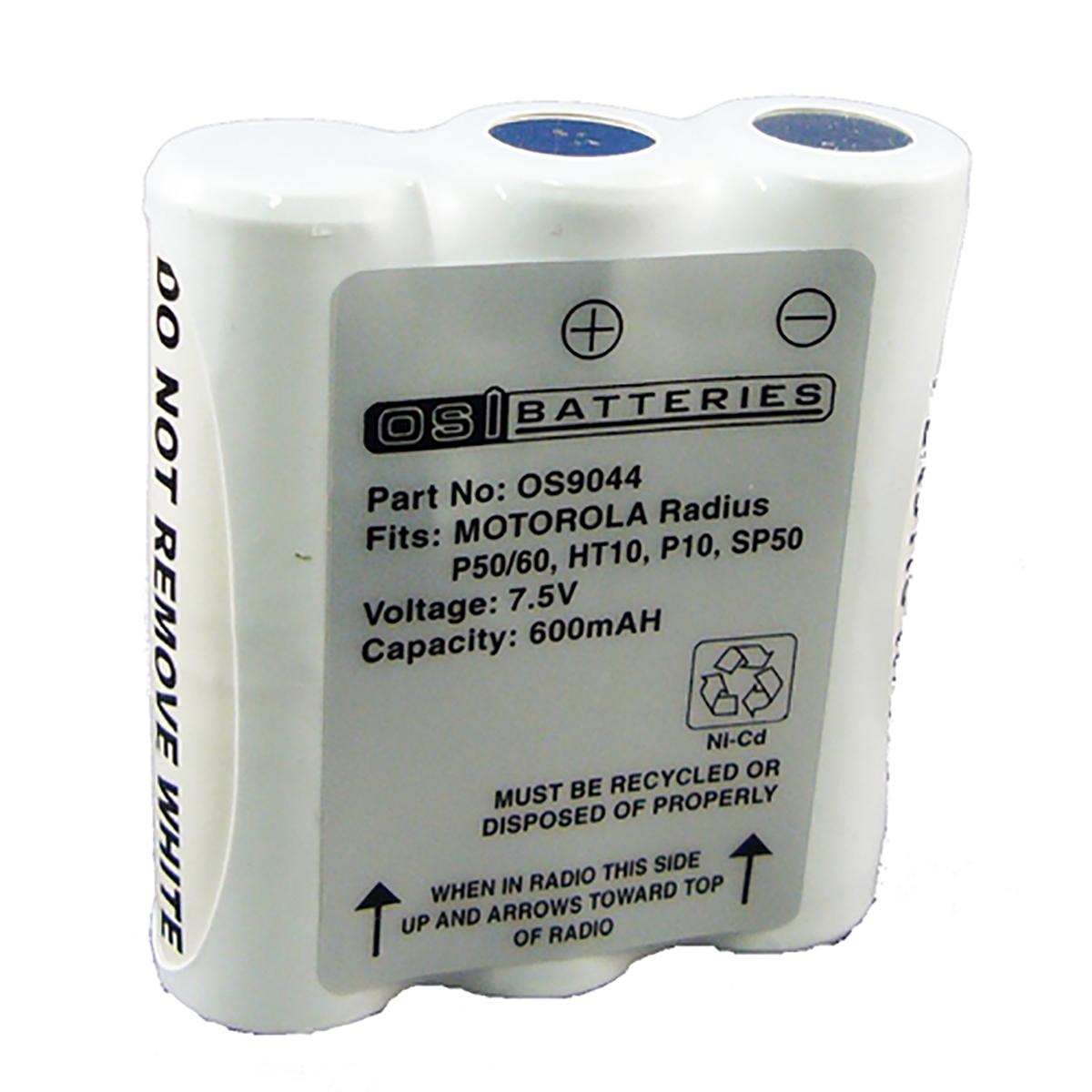 Symbol 20198002 Scanner Battery 600mAh NiCd OSI Batteries