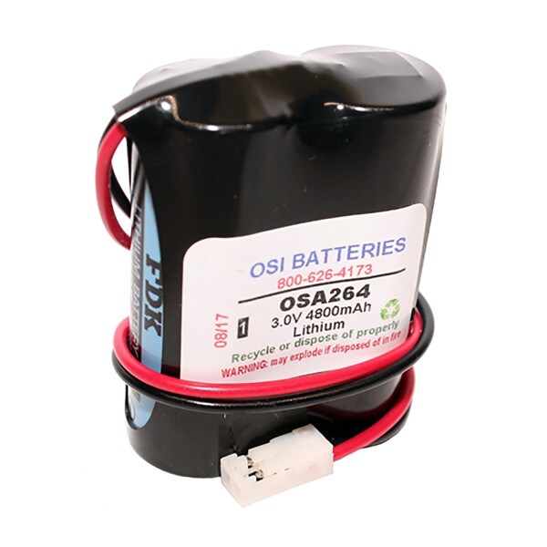 Mazak relocation detector battery 3 0v lithium plc osi batteries