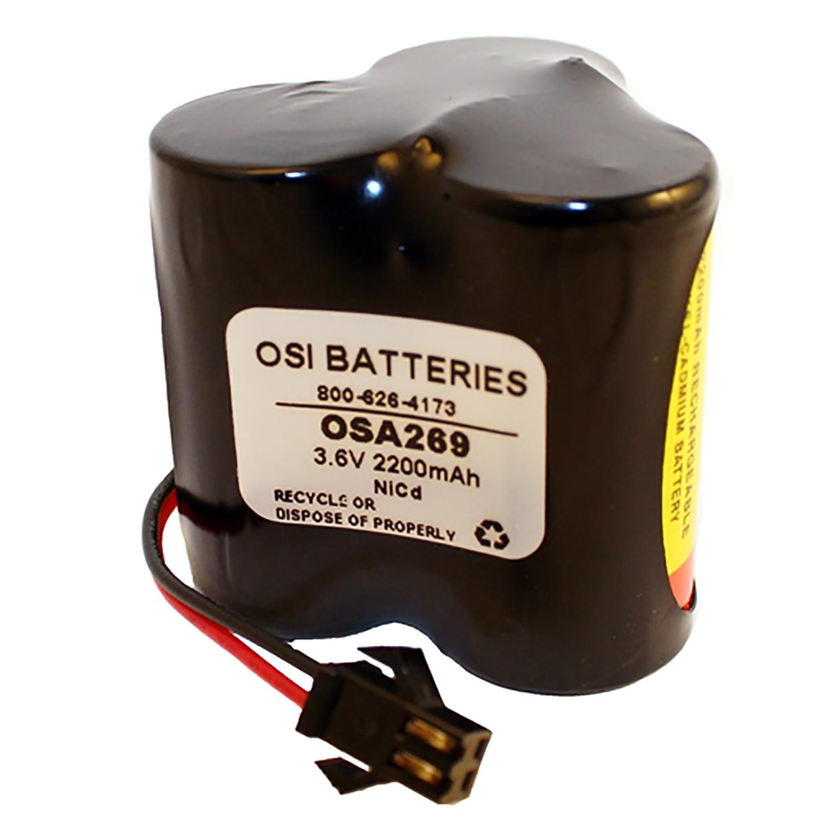 Unitech ni cd sc1800mah 3 6v battery emergency light osi batteries