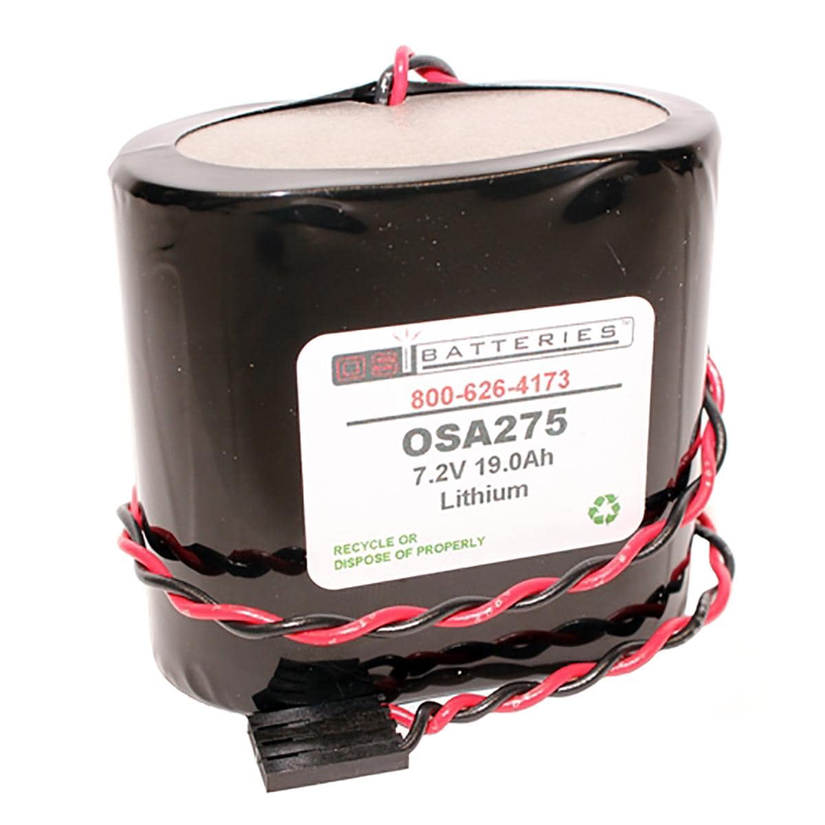 【送料関税無料】 Cameron Batteries OSI | Lithium 7.2V Battery 9A-30099006 Nuflo その他
