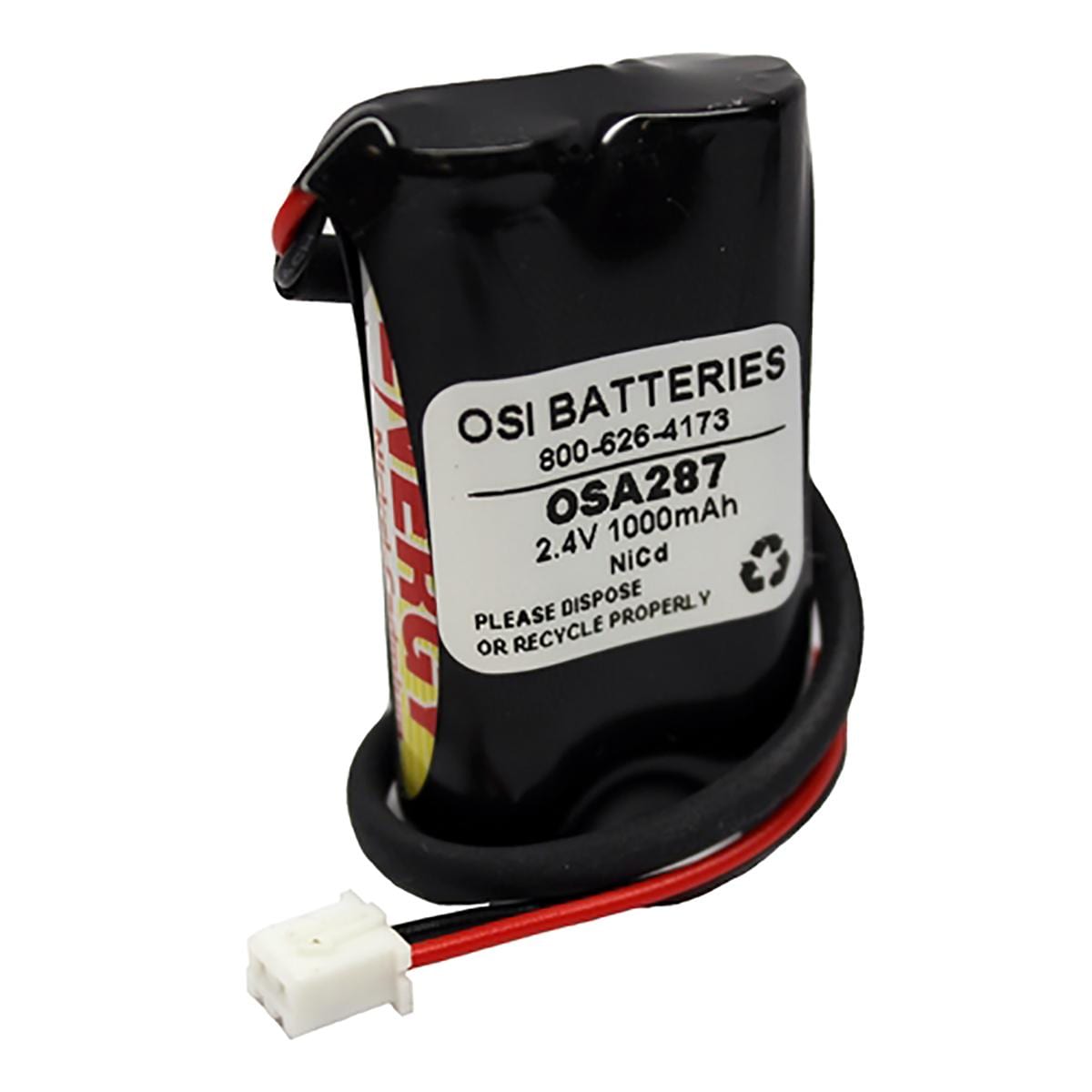Unitech ni cd aa900mah 2 4v battery osi batteries
