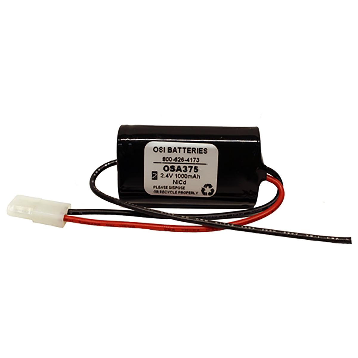 Fisher XLT20 Leak Detector Battery 2.4v 1.0Ah NiCD A60901 OSI Batteries