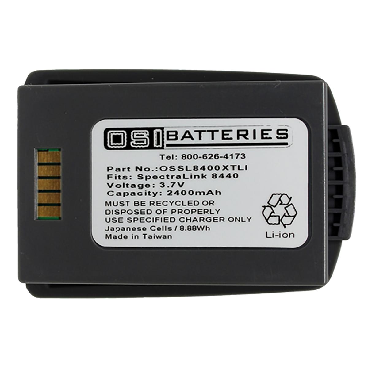 Polycom SpectraLink 8440 Battery 3.7v 2400mAh Li-Ion | OSI Batteries