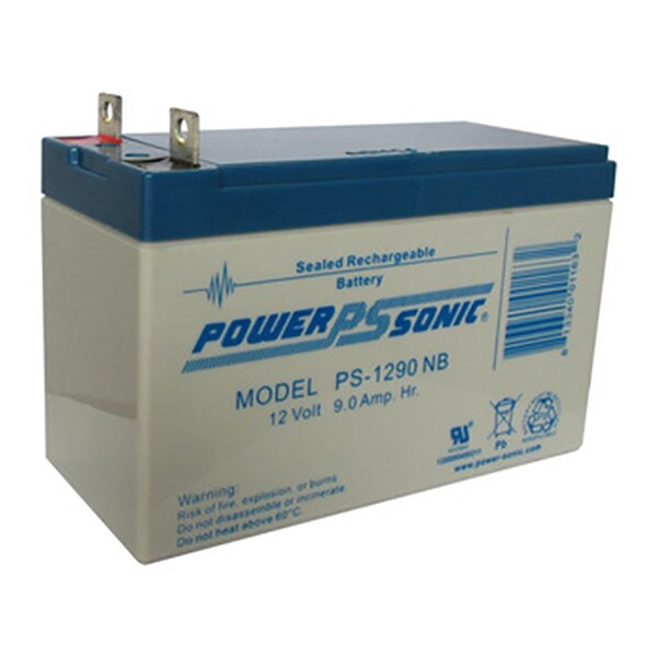 12V 9Ah Batterie au plomb (AGM), B.B. Battery HR9-12, 151x65x94 mm