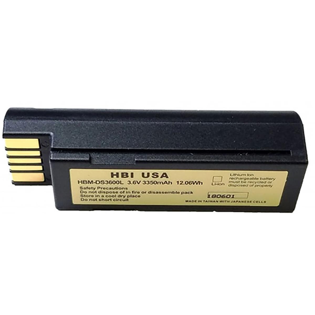 人気定番 3350mAh Battery HS-360X Omron Li-Ion 98-9000224-01 12.06Wh 乾電池
