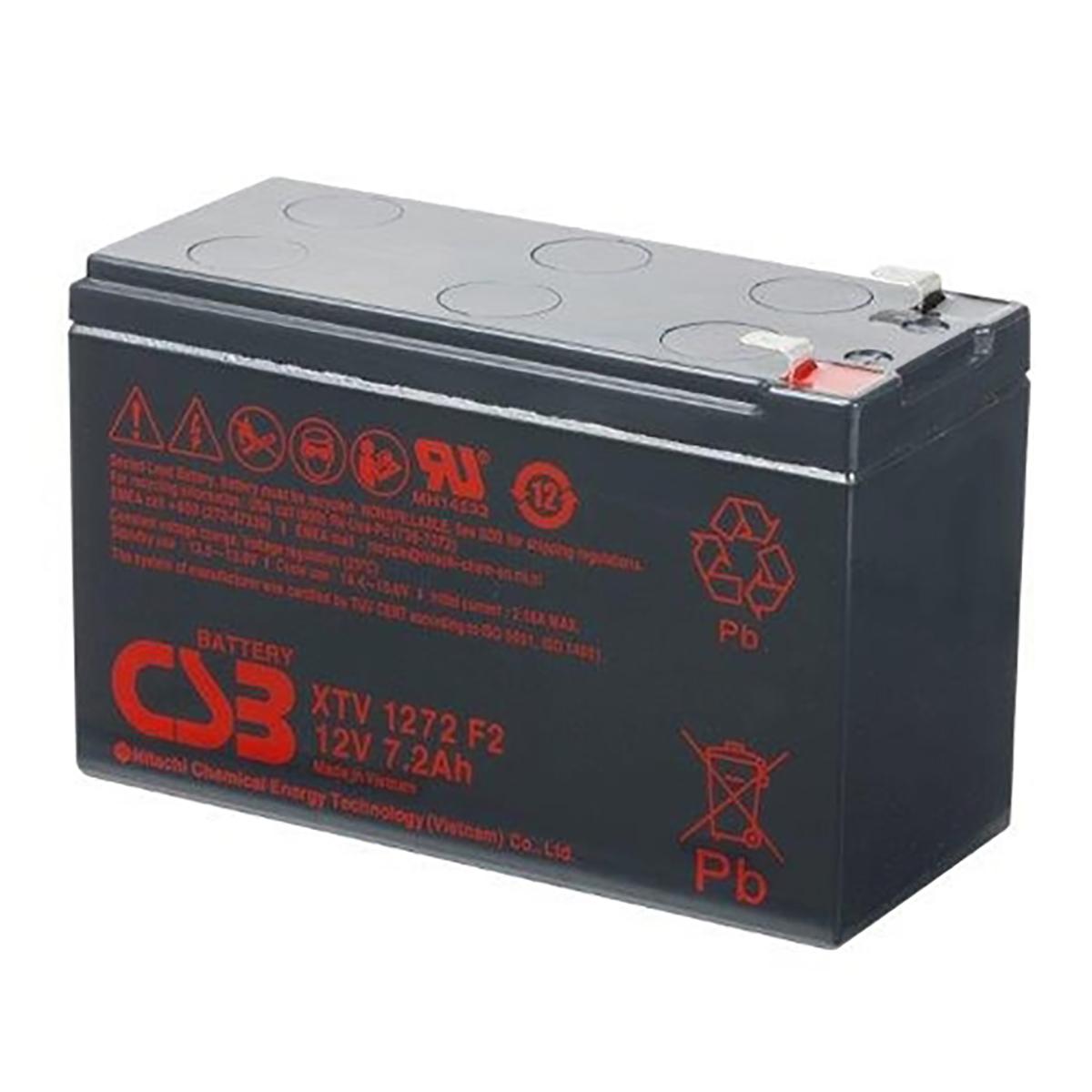 CSB XTV1272F2WT Battery 12V 7.2Ah Wind Turbine Pitch OSI Batteries